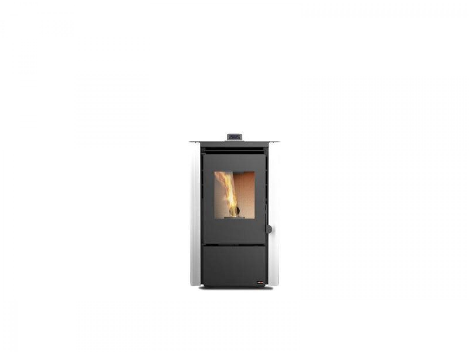 Salamandra Pellets First 6Kw Branca A+ Ecodesign Redpod