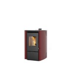 Salamandra Pellets First 6Kw Bordeaux A+ Ecodesign Redpod Salamandra Pellets First 6Kw Bordeaux A+ Ecodesign Redpod