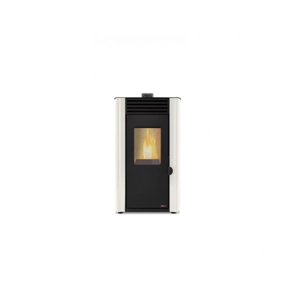 Salamandra Pellets First 8Kw Branca A+ Ecodesign Redpod Salamandra Pellets First 8Kw Branca A+ Ecodesign Redpod