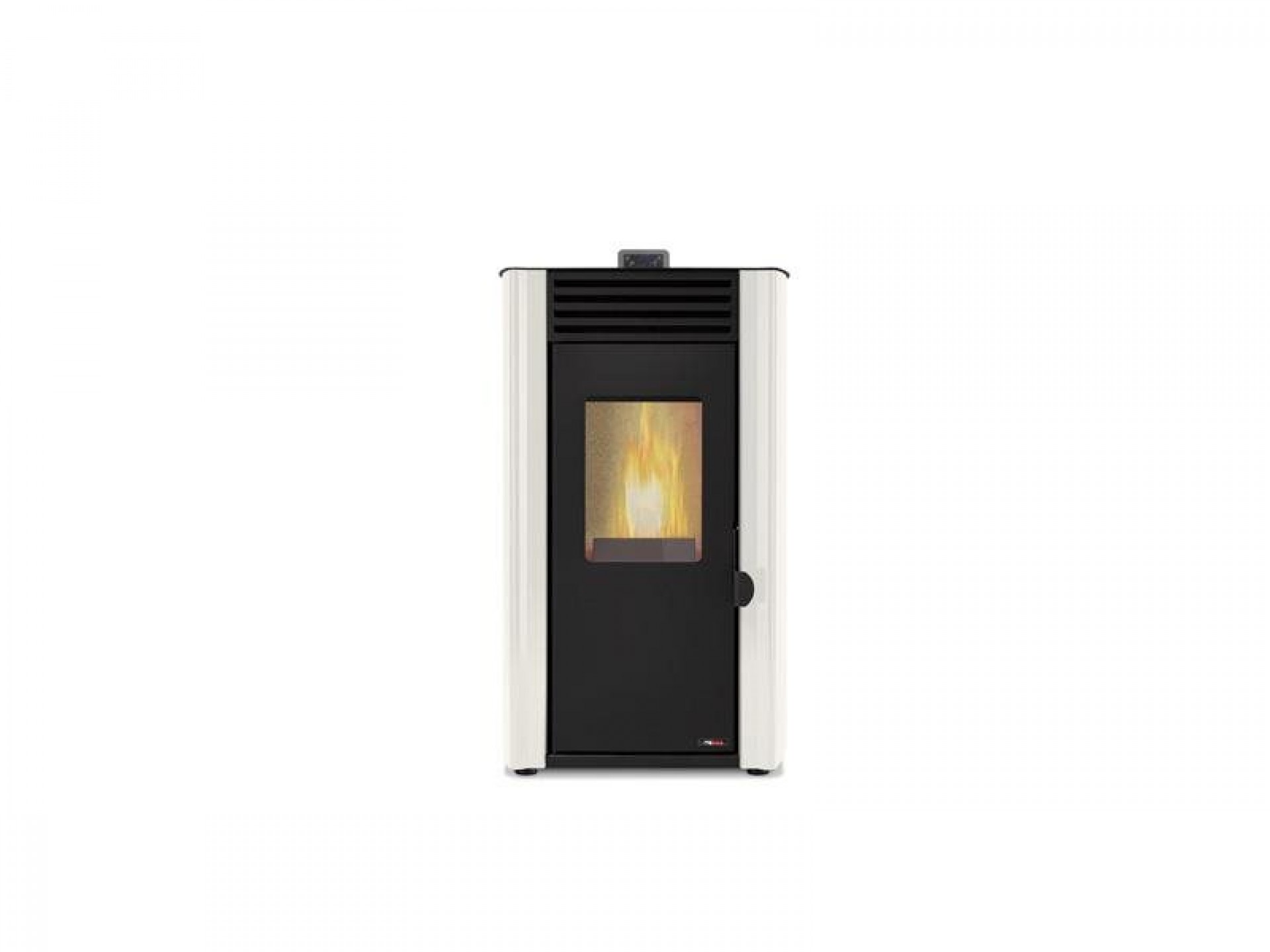 Salamandra Pellets First 8Kw Branca A+ Ecodesign Redpod
