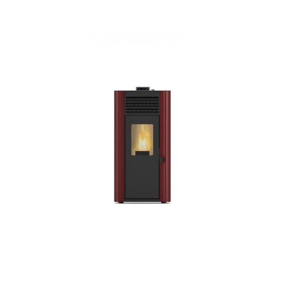 Salamandra Pellets First 10Kw Bordeaux A+ Ecodesign Redpod
