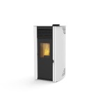 Salamandra Pellets First 10Kw Branca A+ Ecodesign Redpod Salamandra Pellets First 10Kw Branca A+ Ecodesign Redpod