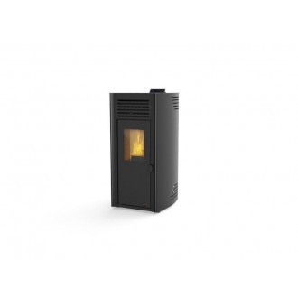 Salamandra Pellets First 10Kw Preta A+ Ecodesign Redpod