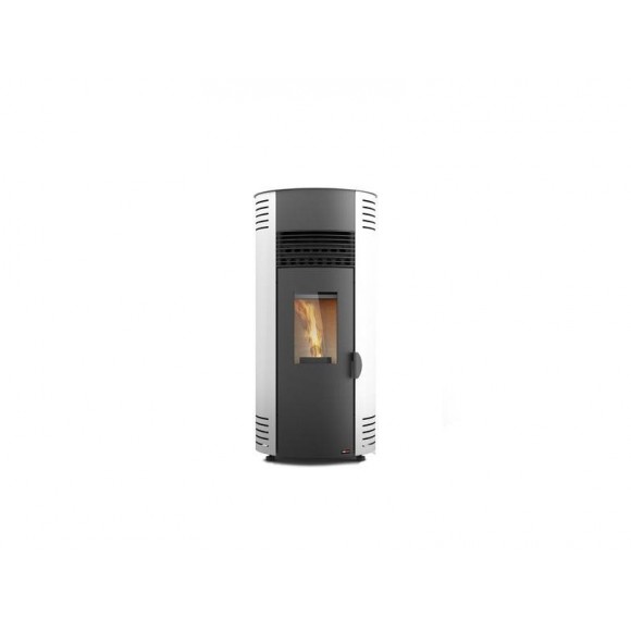 Salamandra a Pellets Indie 8,8KW Branca Salamandra a Pellets Indie 8,8KW Branca