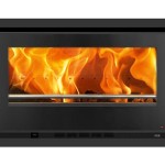 Recuperador Lenha Vidago 90 9,2W Pt Vidro A+ Eco Redpod