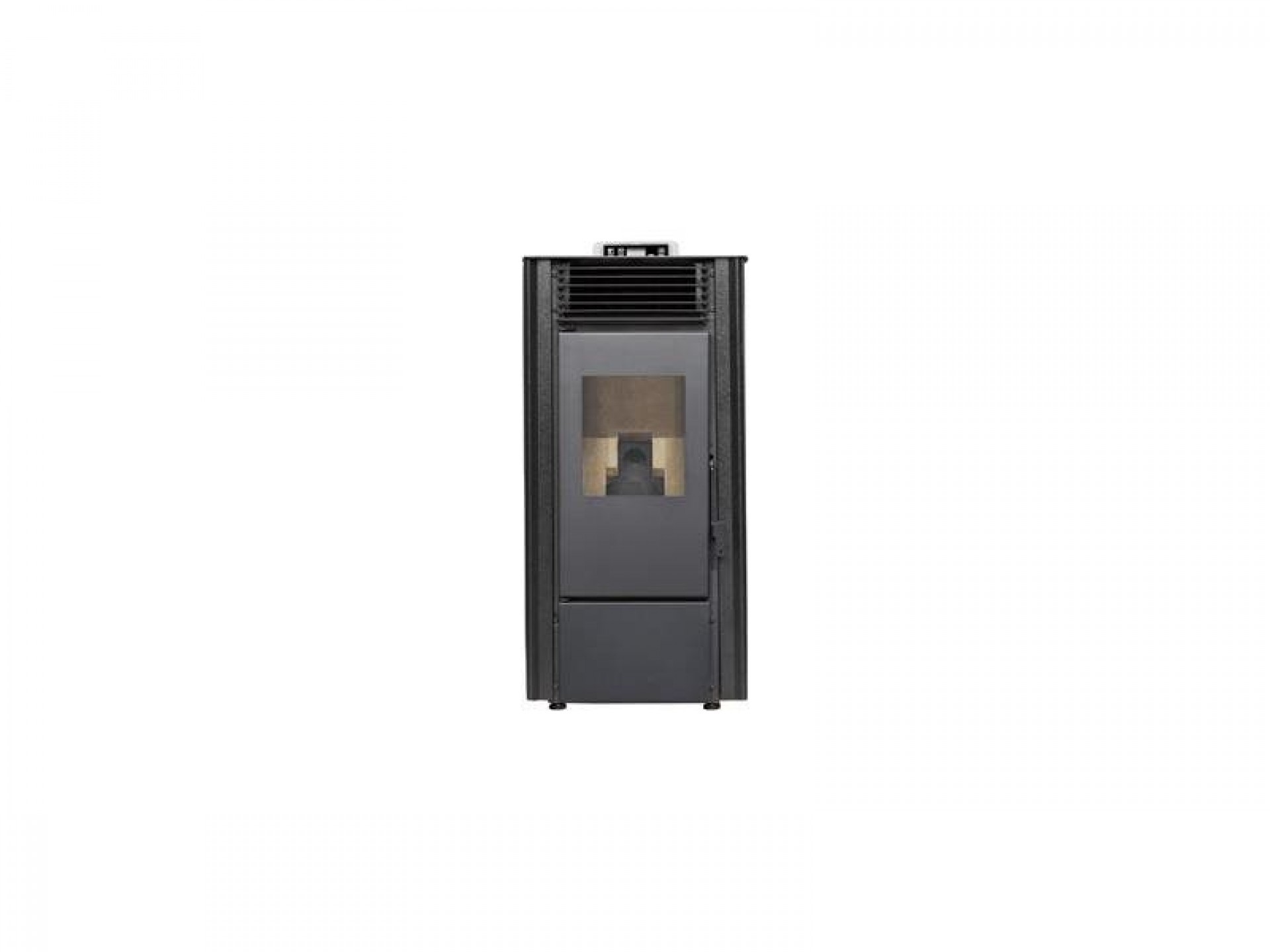Salamandra A Pellets Sp Mekka 9Kw Preto