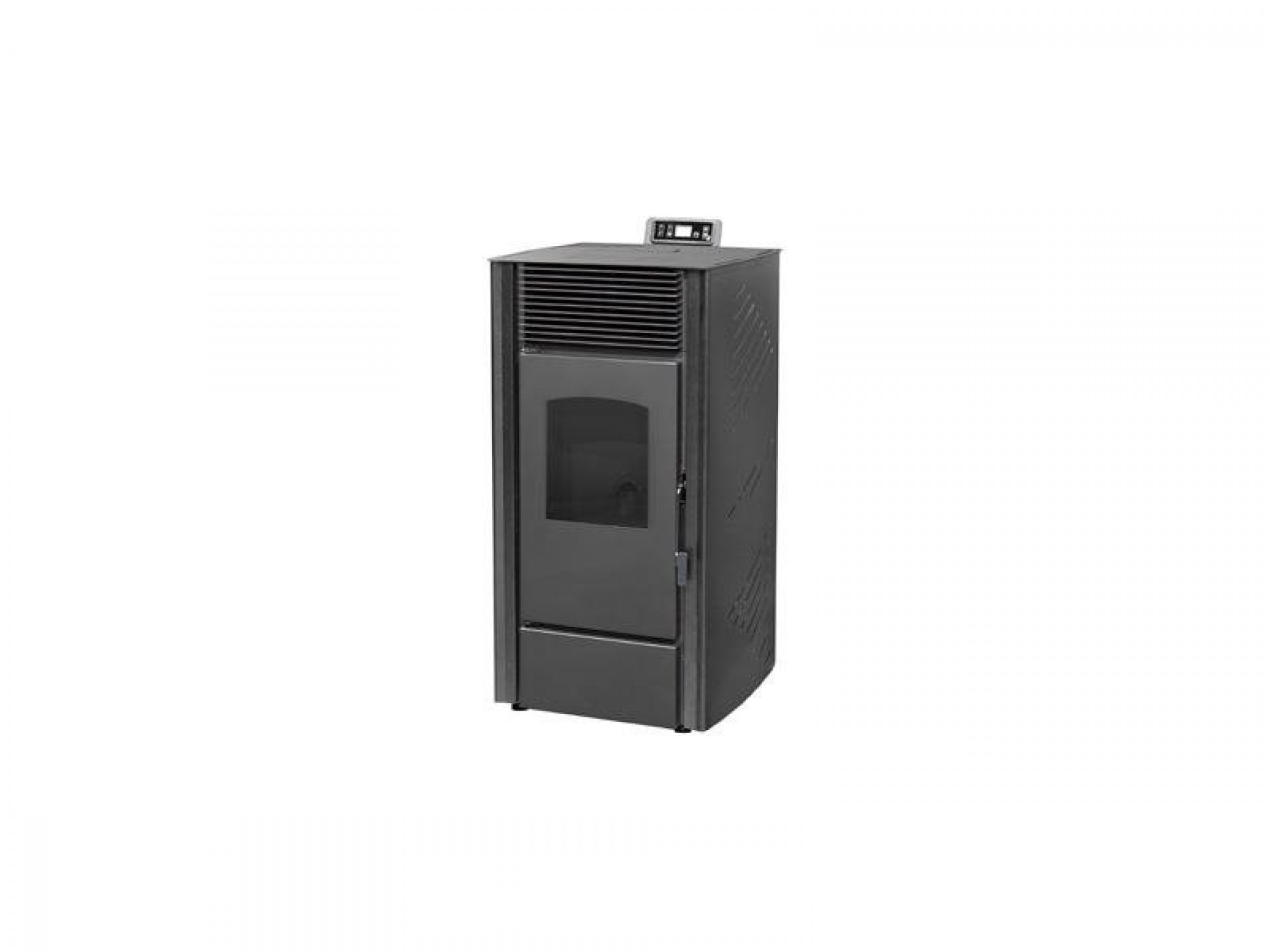 Salamandra A Pellets Sp Mekka 12Kw Preto