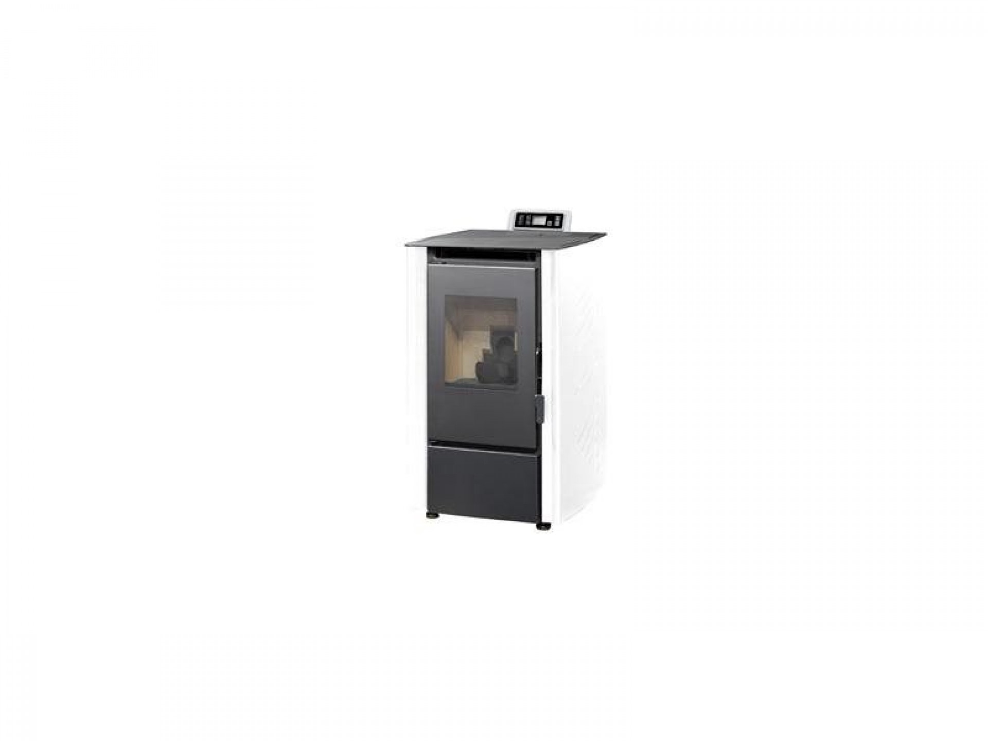 Salamandra A Pellets Sp Mekka 6Kw Branco