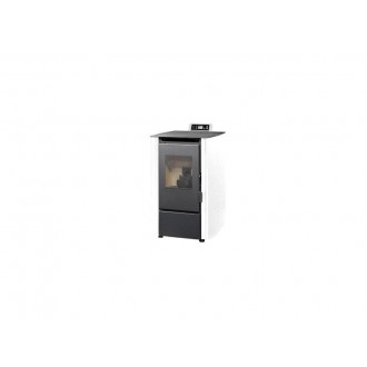 Salamandra A Pellets Sp Mekka 6Kw Branco