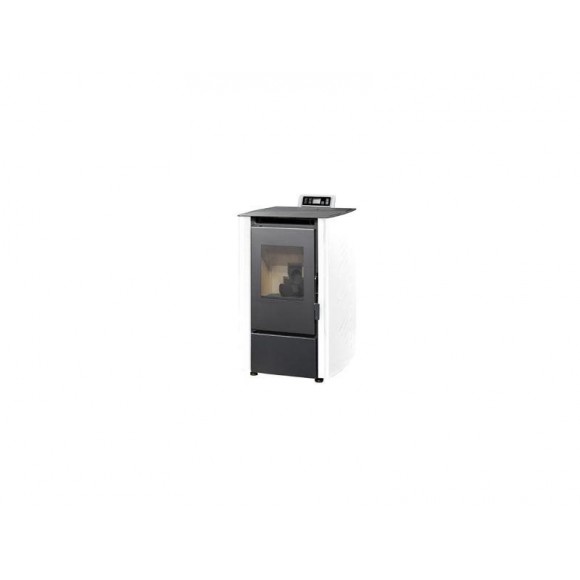 Salamandra A Pellets Sp Mekka 6Kw Branco Salamandra A Pellets Sp Mekka 6Kw Branco