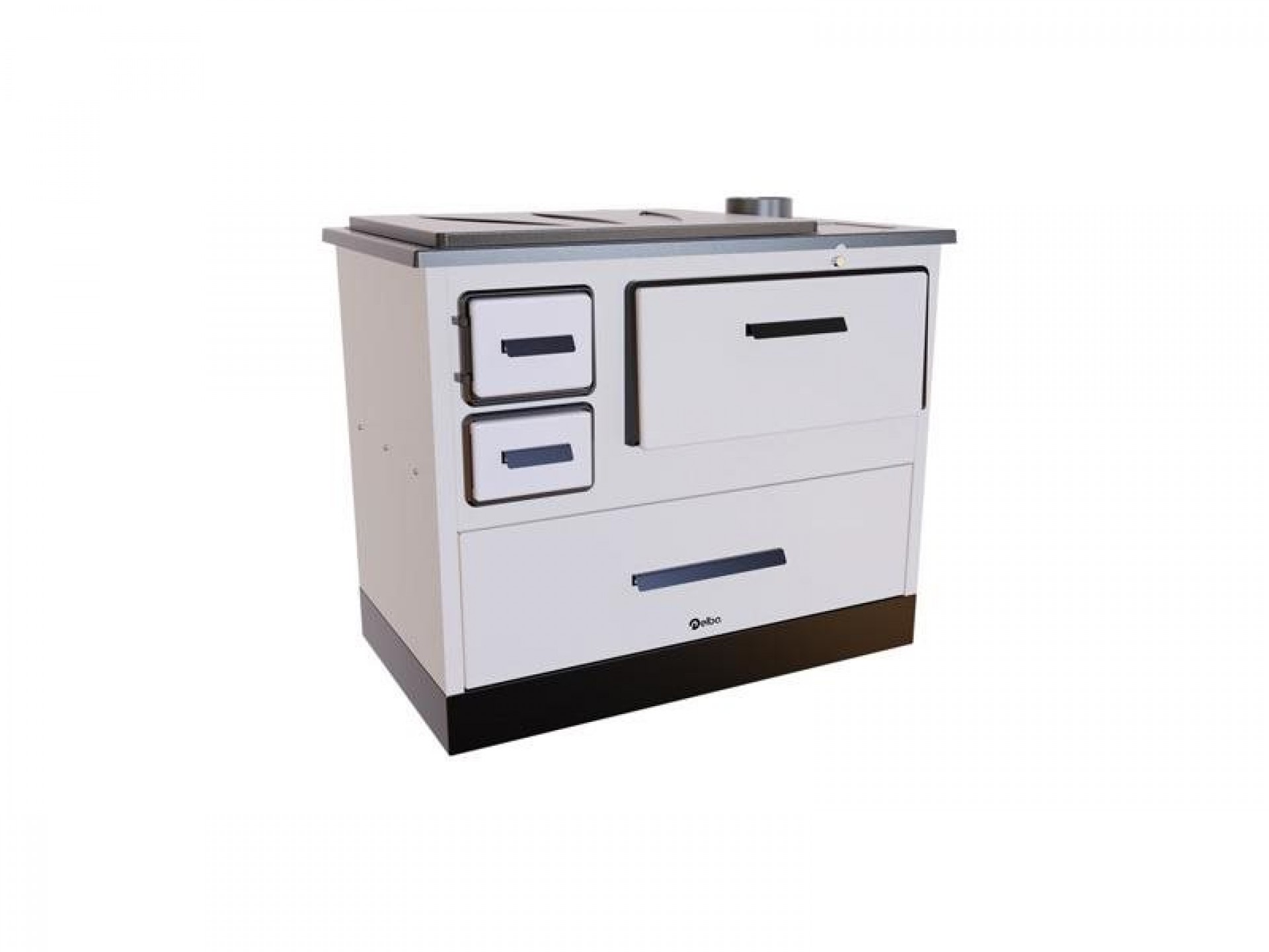 Fogão Lenha Vermont 7,9Kw Branco