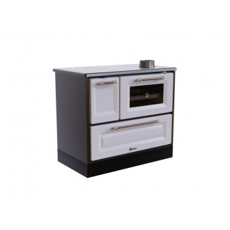 Fog�o O Lenha California 7,7Kw Branco