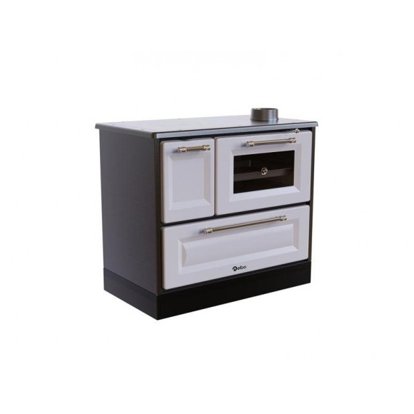 Fogão O Lenha California 7,7Kw Branco Fogão O Lenha California 7,7Kw Branco