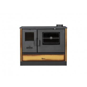 Fog�o O Lenha Detroit 7,9Kw Caramelo