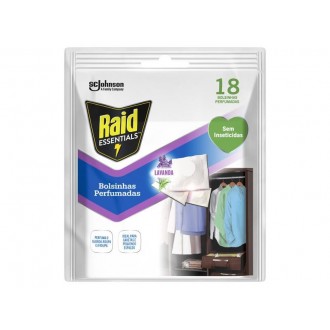 Bolsinhas Perfumadas Lavanda � 18 Unidades RAID