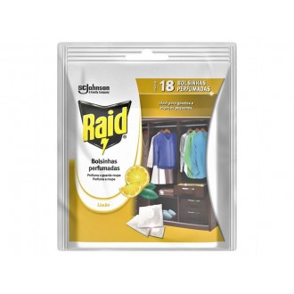 Bolsinhas Perfumadas Lim�o � 18 Unidades RAID