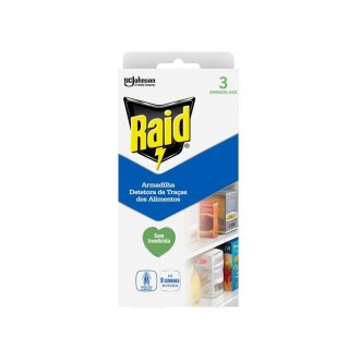 Armadilhas Para Tra�as Dos Alimentos � 3 Unidades RAID