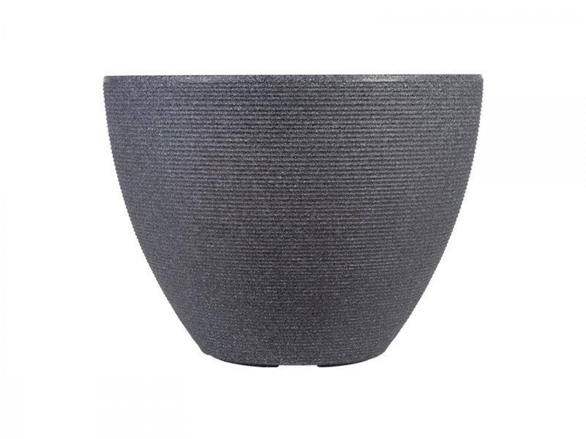Vaso Valencia Preto 40X30CM STRATA