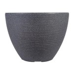 Vaso Valencia Preto 40X30CM STRATA Vaso Valencia Preto 40X30CM STRATA
