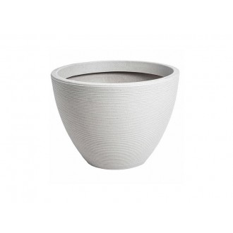 Vaso Valencia Cinza 40X40CM STRATA