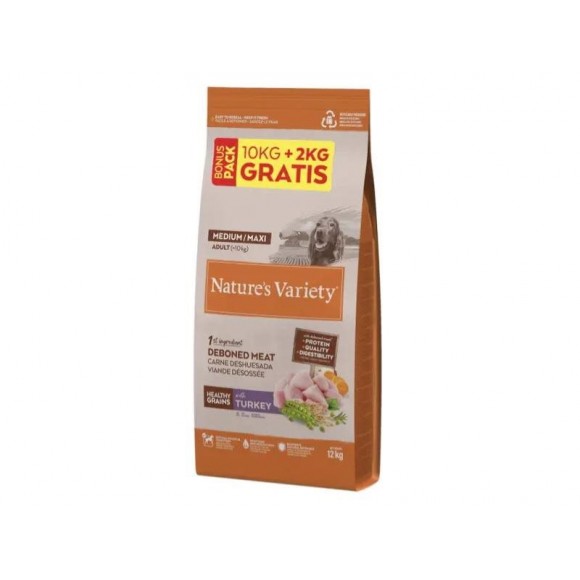 ALIMENTO SECO PARA CÃO MÉDIO NO GRAIN PERÚ 12 KG ALIMENTO SECO PARA CÃO MÉDIO NO GRAIN PERÚ 12 KG