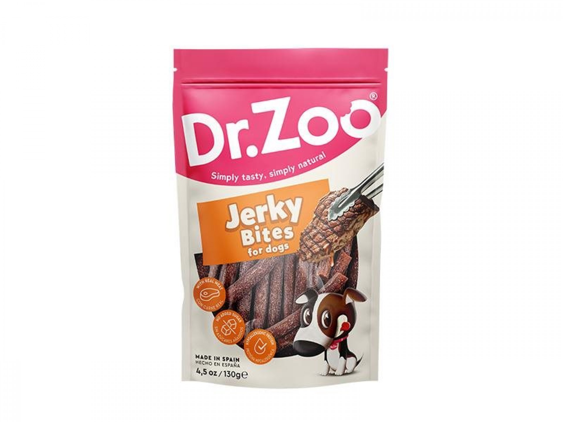 Snack Para Cão Jerky Bites 130 GR DR ZOO