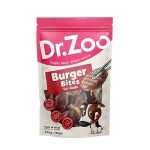 Snack Para Cão Burger Bites 130 GR DR ZOO Snack Para Cão Burger Bites 130 GR DR ZOO