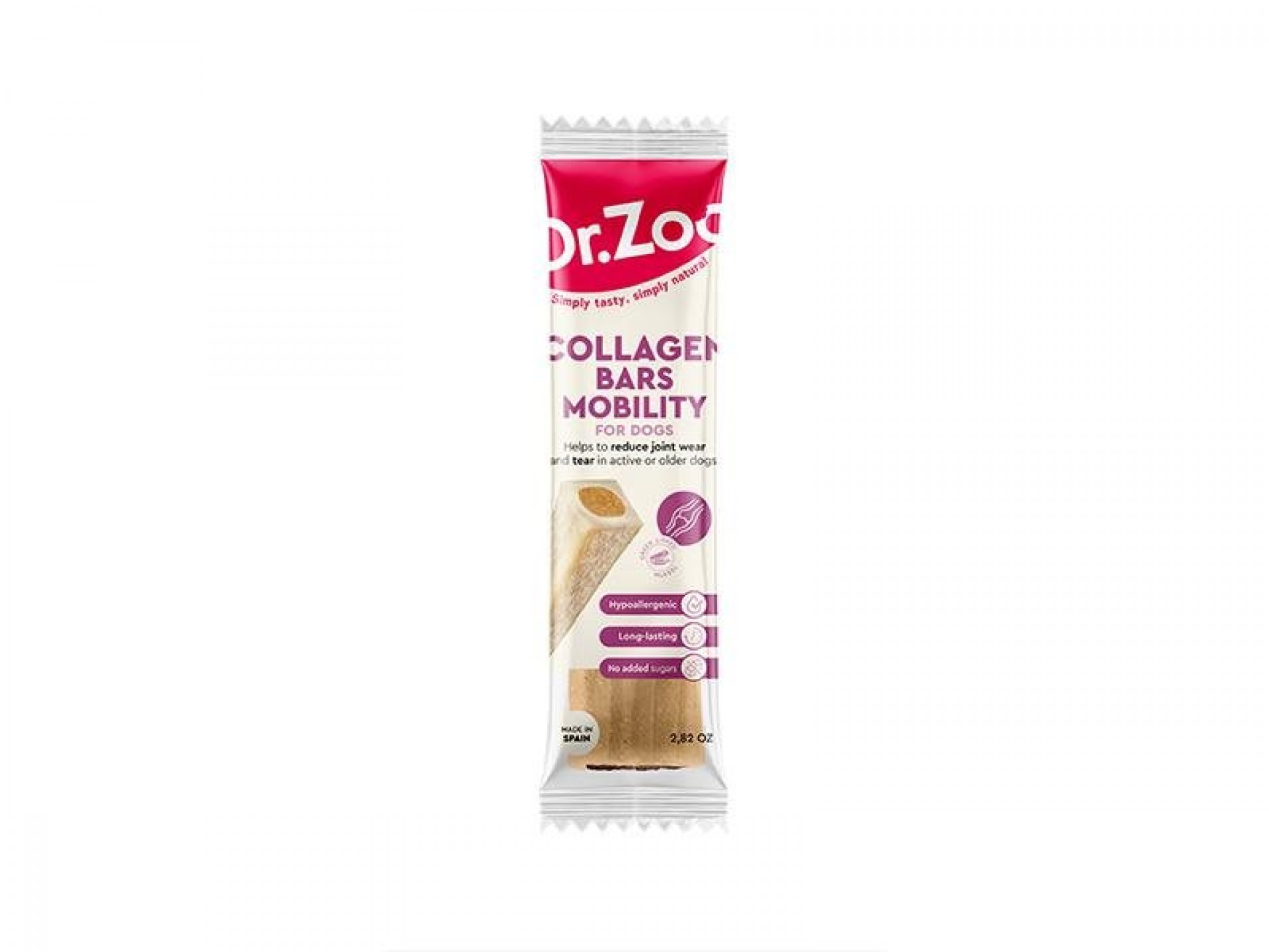 Snack Cão Barra Colagénio Articular 80 GR DR ZOO