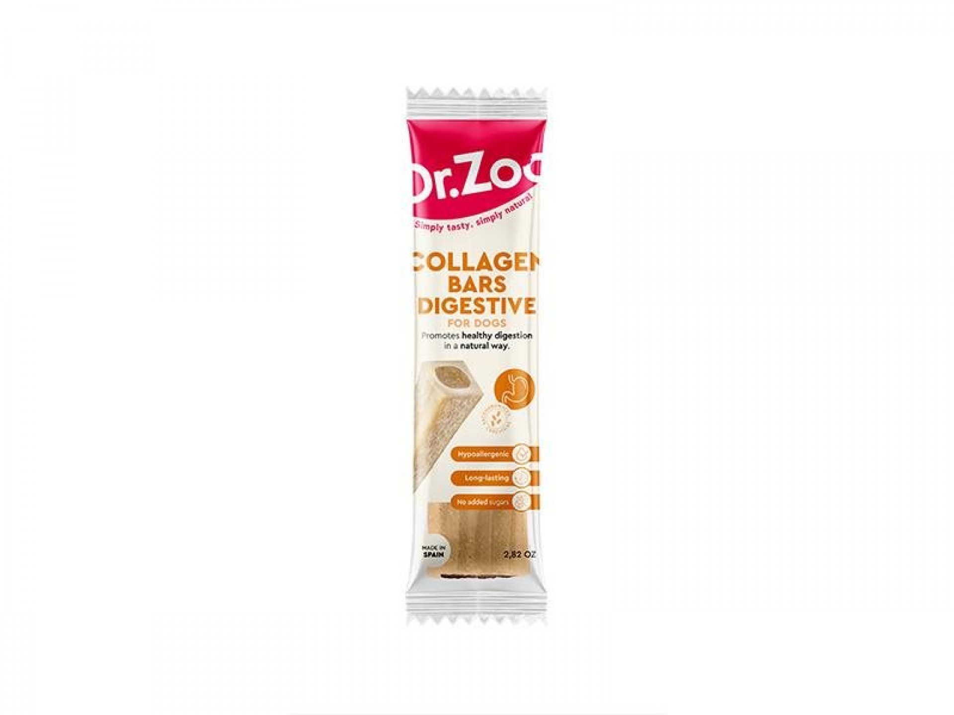Snack Cão Barra Colagénio Digest 80 GR DR ZOO