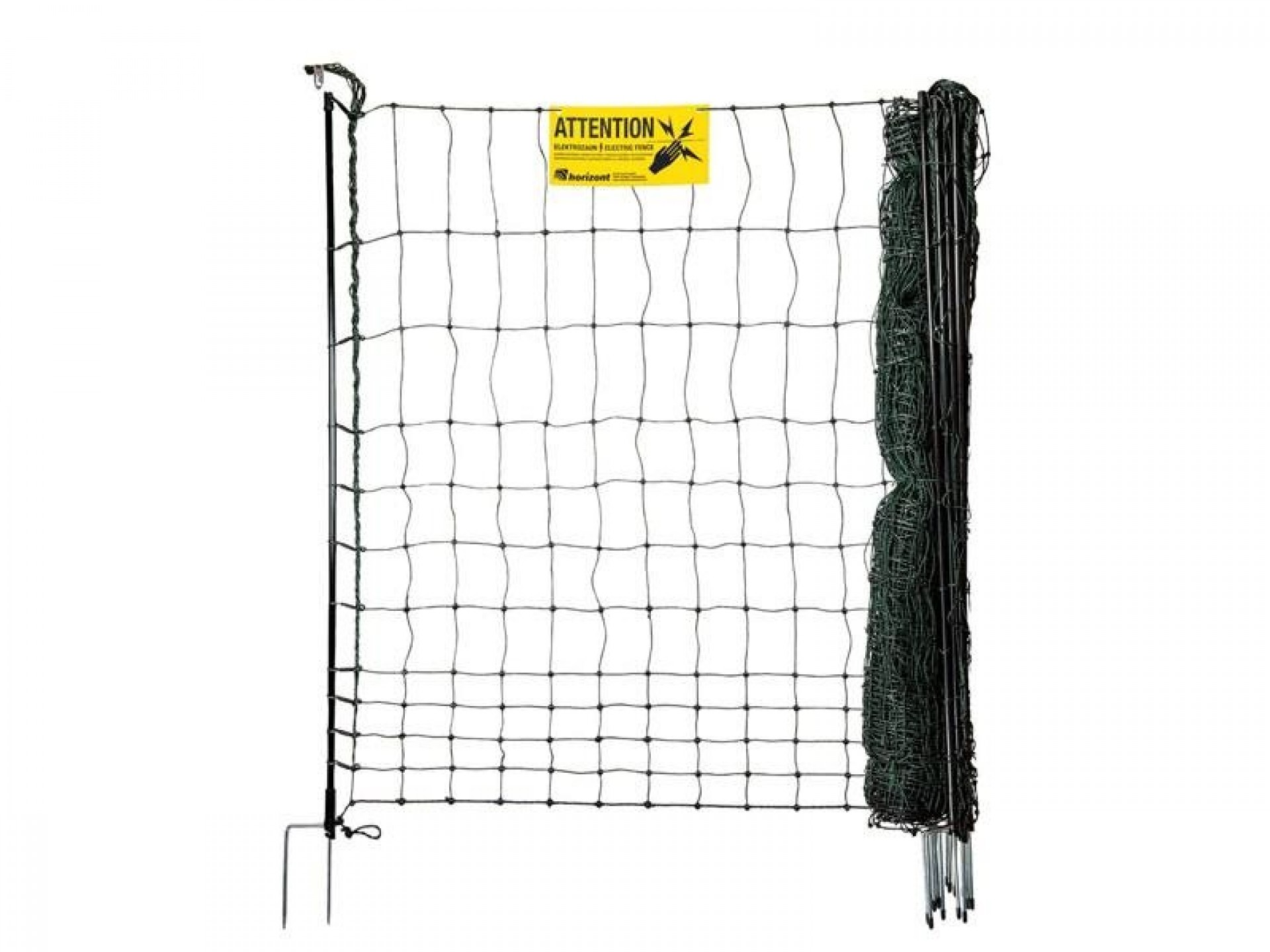 Rede em Fibra de Vidro para aves Ponta Dupla 120cm 25m HORIZ