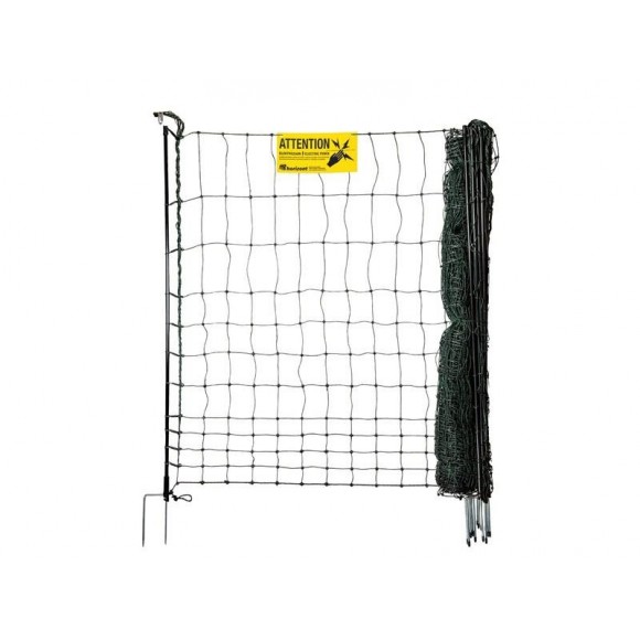 Rede em Fibra de Vidro para aves Ponta Dupla 120cm 25m HORIZ Rede em Fibra de Vidro para aves Ponta Dupla 120cm 25m HORIZ
