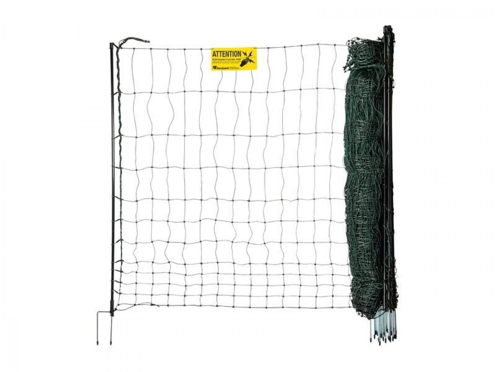 Rede em Fibra de Vidro para aves Ponta Dupla 120cm 50m HORIZ