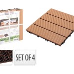 Pavimento Exterior PVC 30X30CM PROGARDEN