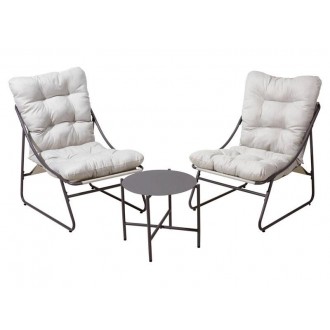 Conjunto Relz Mesa + 2 Cadeiras PROGARDEN