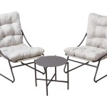 Conjunto Relz Mesa + 2 Cadeiras PROGARDEN