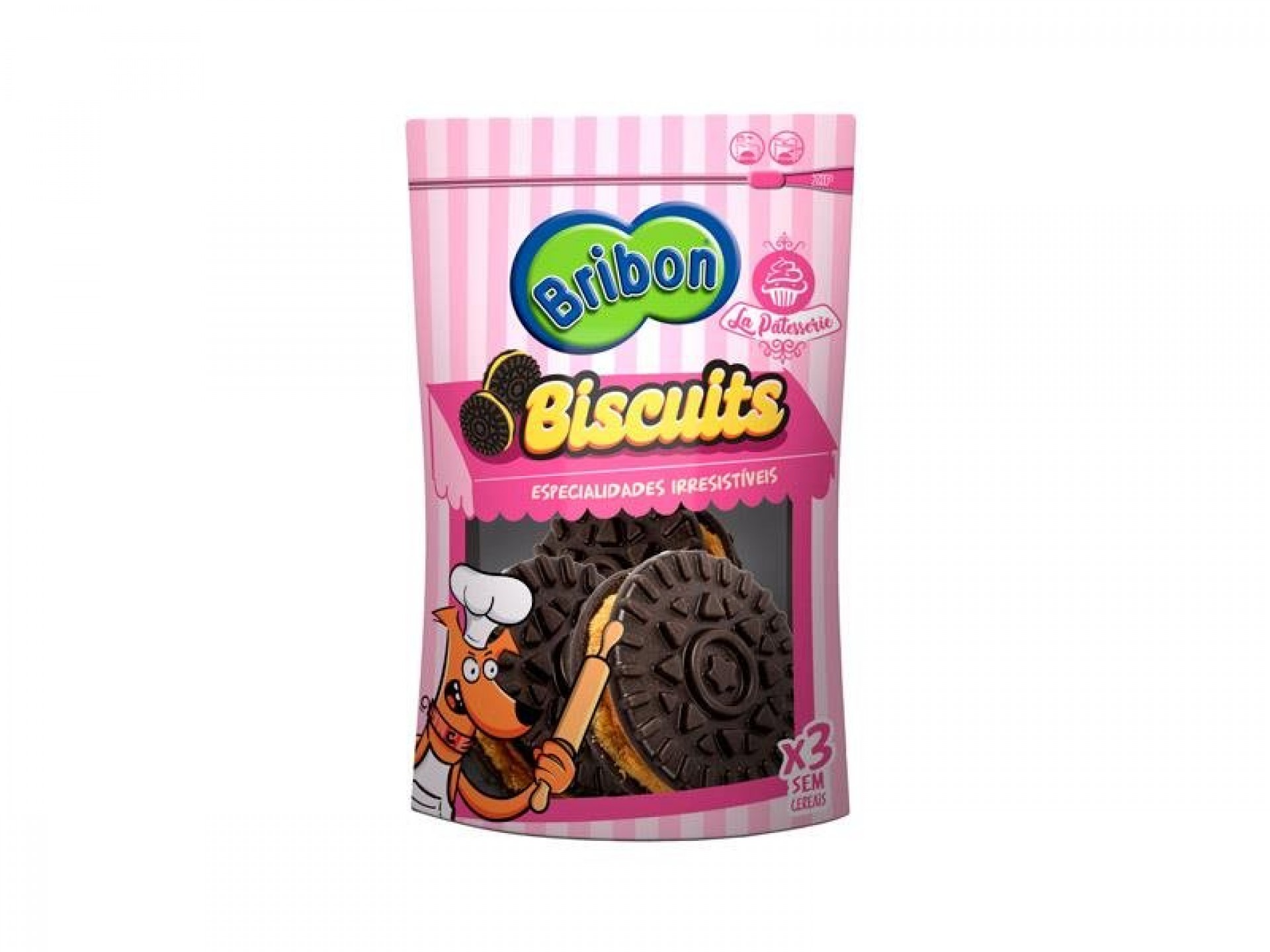Snack Cão La Pâtisserie Biscuits BRIBON