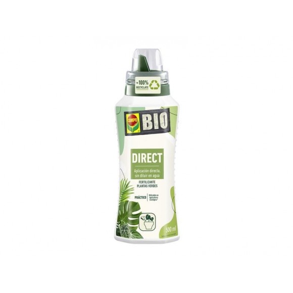 Fertilizante Plantas Verdes Direct Bio 500 ML COMPO Fertilizante Plantas Verdes Direct Bio 500 ML COMPO
