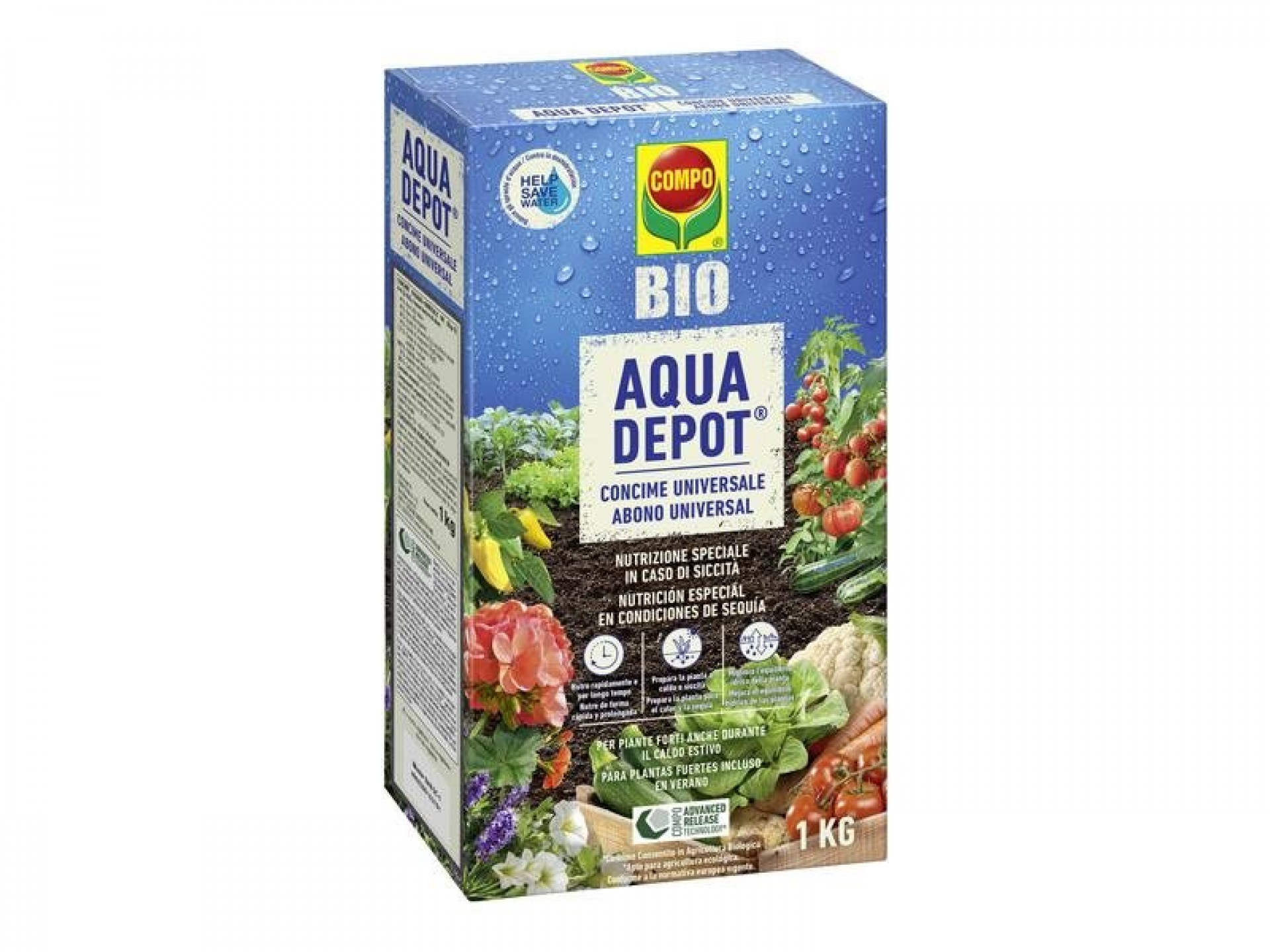 Adubo Universal Aqua Depot 1 KG COMPO