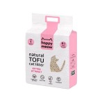 Areia De Tofu Para Gato Com Atrativo 6L HAPPY MEOW Areia De Tofu Para Gato Com Atrativo 6L HAPPY MEOW