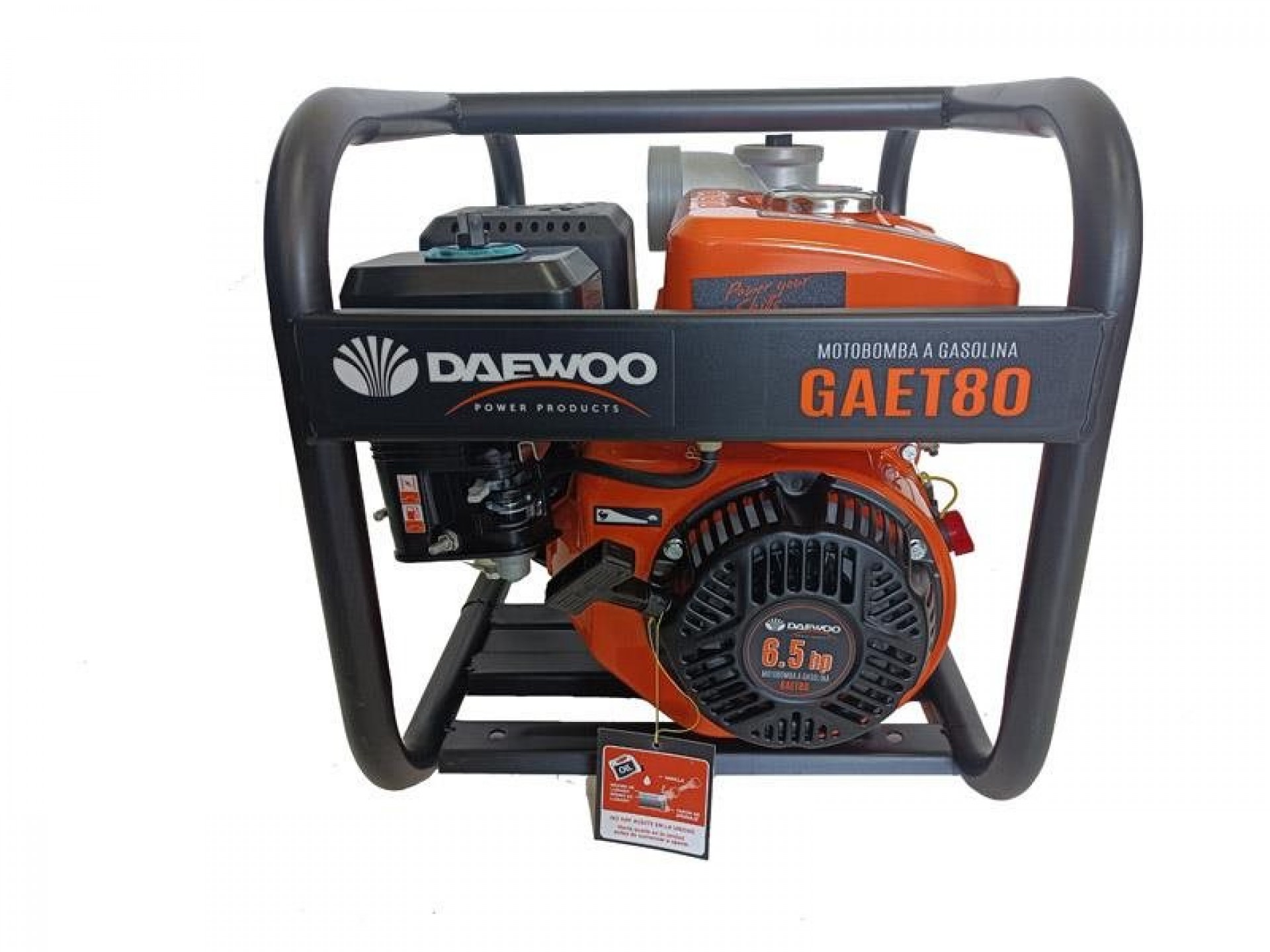 Motobomba Gasolina 6.5Hp 3