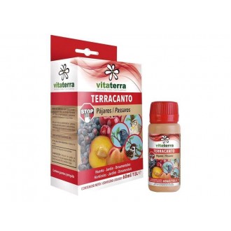 Terracanto Inibidor Pássaros 60 ML VITATERRA Terracanto Inibidor Pássaros 60 ML VITATERRA