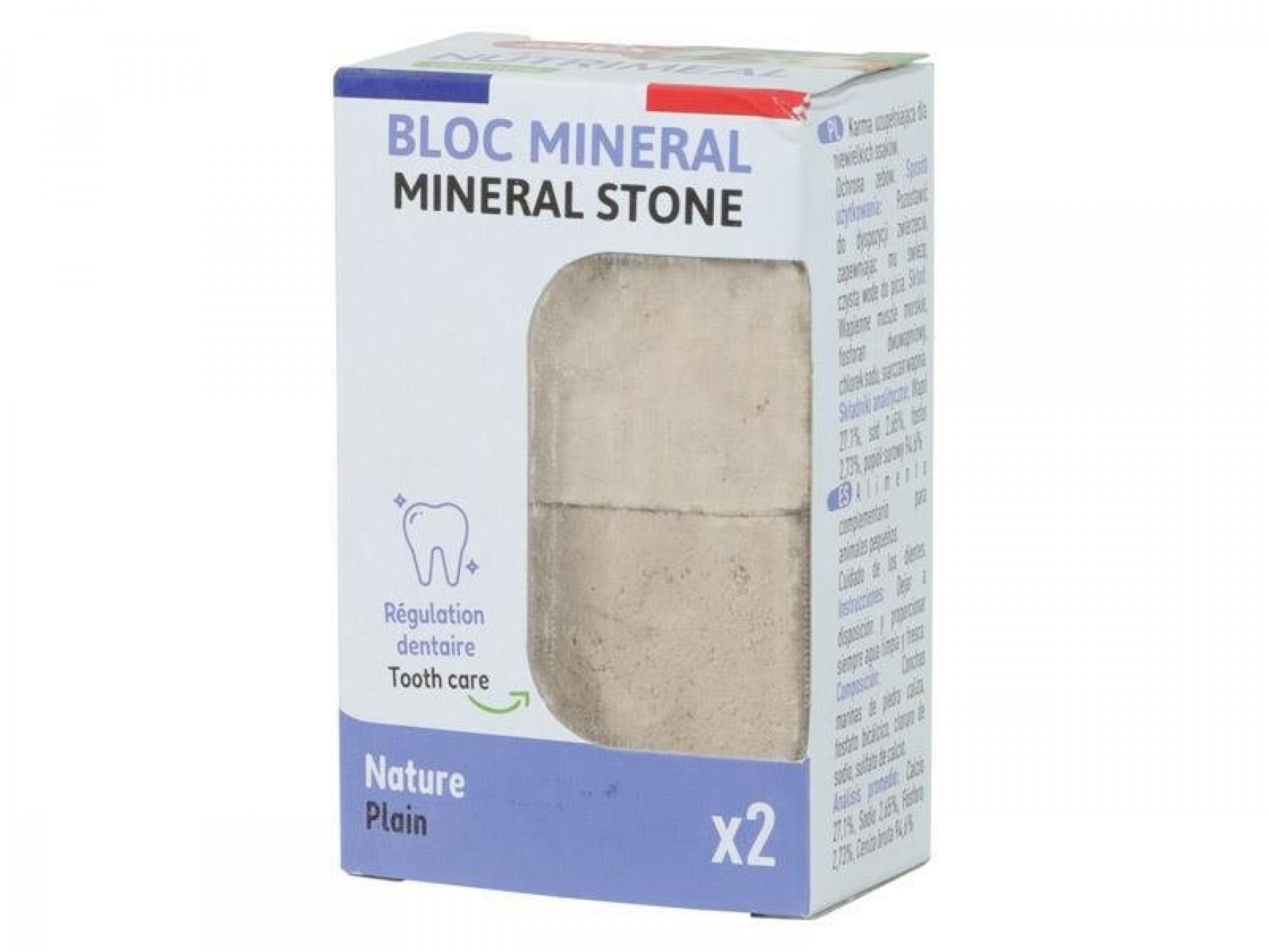 Bloco Mineral Roedor Natural 2 UN ZOLUX