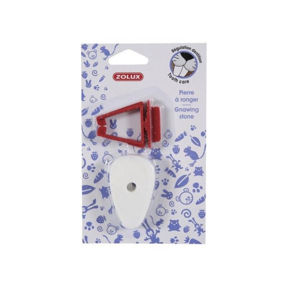 Pedra Mineral Roedor Cenoura Com Clip ZOLUX Pedra Mineral Roedor Cenoura Com Clip ZOLUX