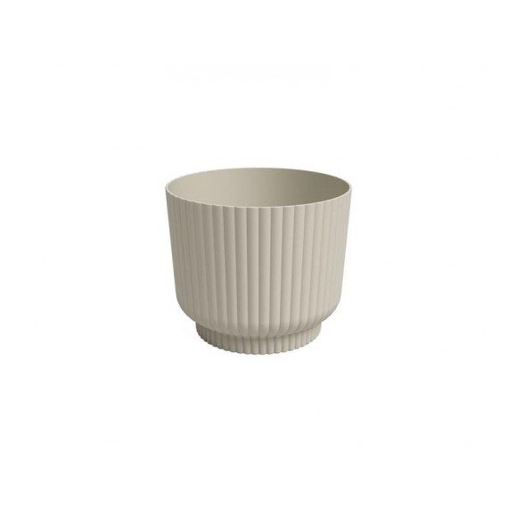 Vaso Miami Wavy 20 CM Creme ARTEVASI
