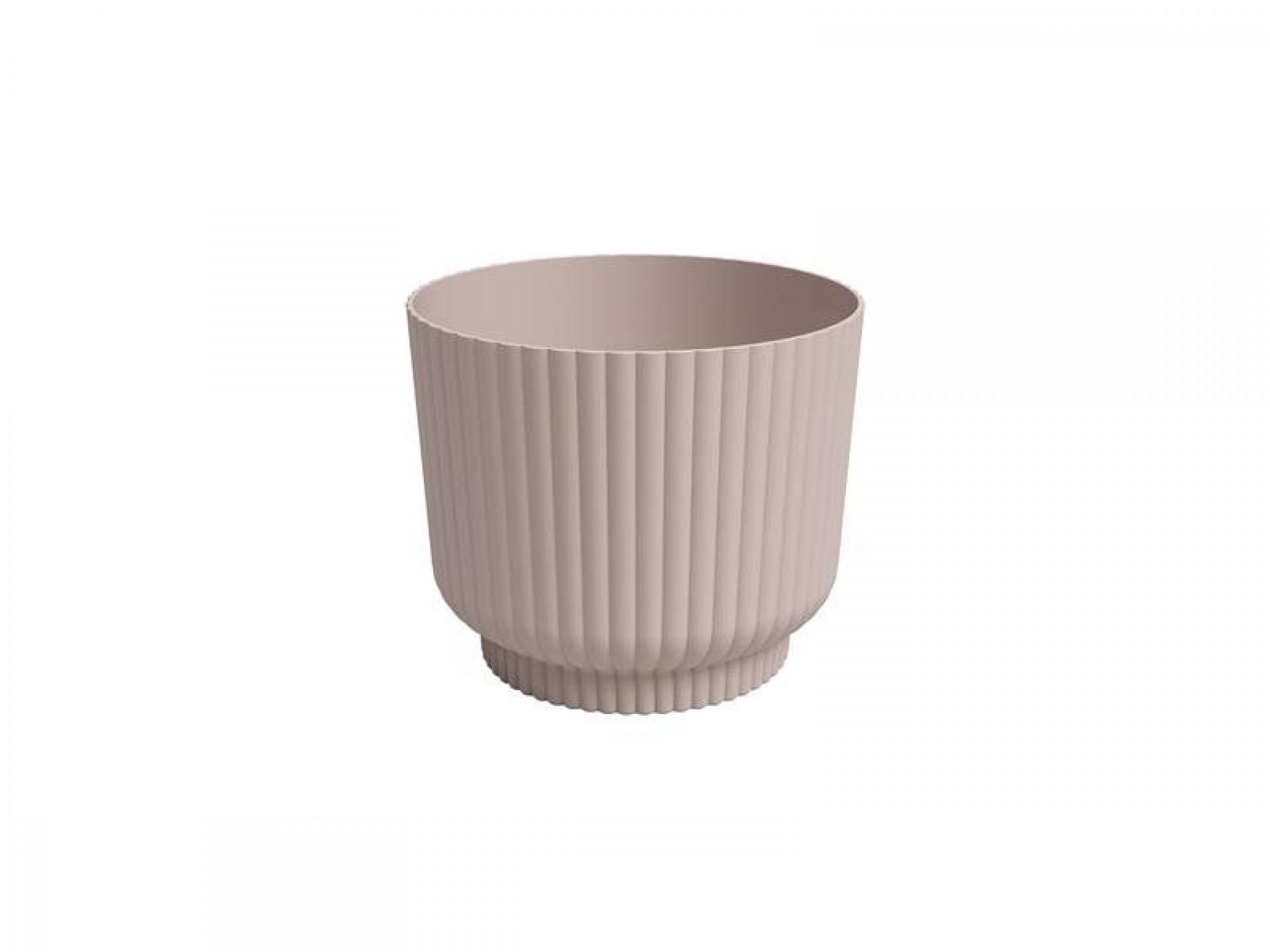 Vaso Miami Wavy 20 CM Rosa Claro ARTEVASI