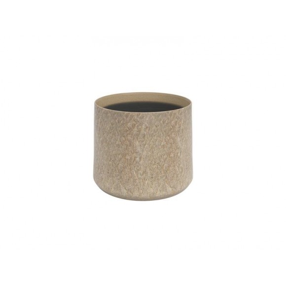 Vaso Vidrado Saturn 20 CM Bege ARTEVASI Vaso Vidrado Saturn 20 CM Bege ARTEVASI