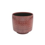 Vaso Vidrado Minerva 21 CM Vermelho ARTEVASI Vaso Vidrado Minerva 21 CM Vermelho ARTEVASI