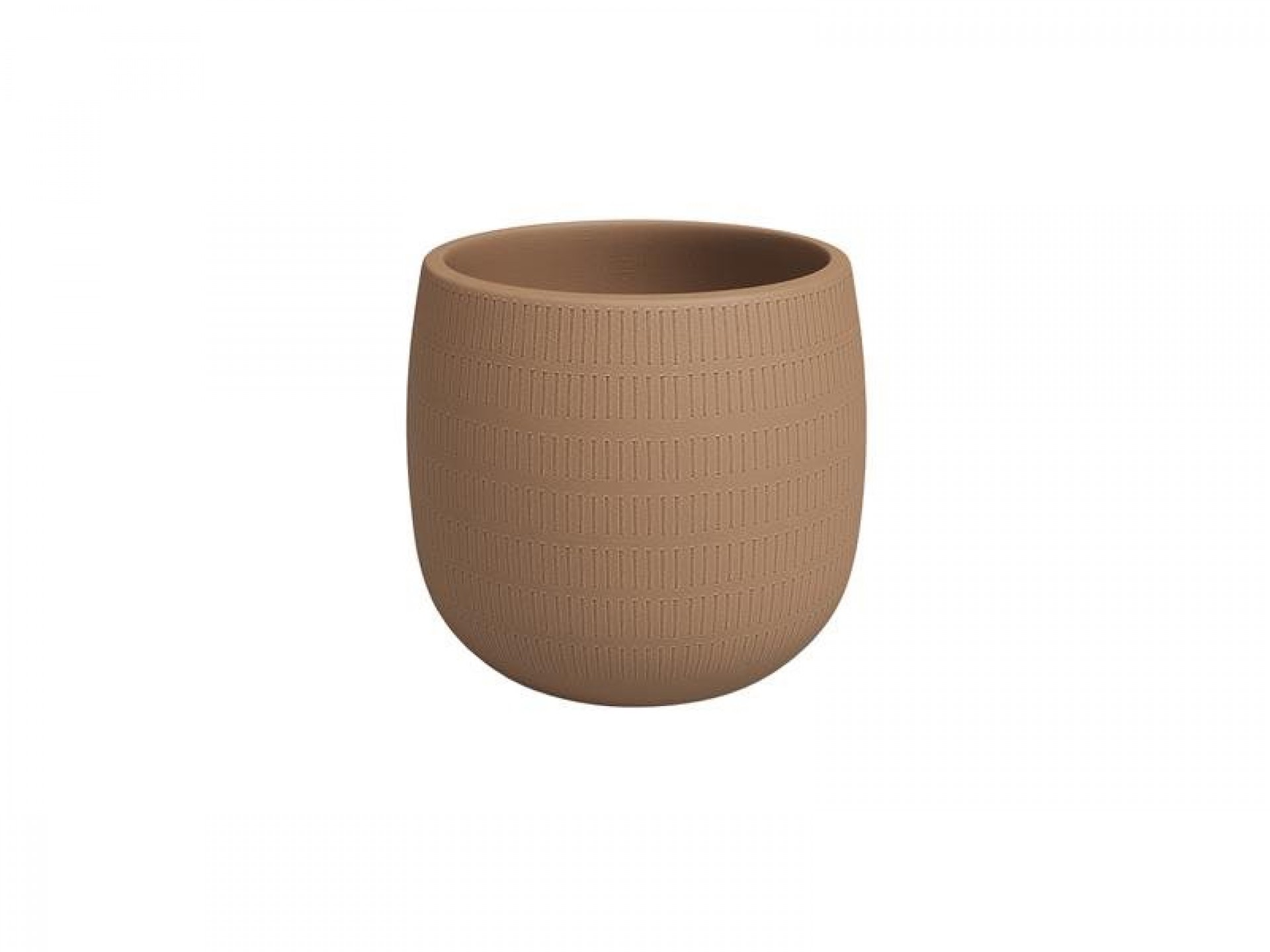 Vaso Aura 20 CM Mate Castanho Mocha ARTEVASI