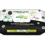 Toalhitas Biodegradáveis Carvão Cão E Gato AMOREMIO Toalhitas Biodegradáveis Carvão Cão E Gato AMOREMIO