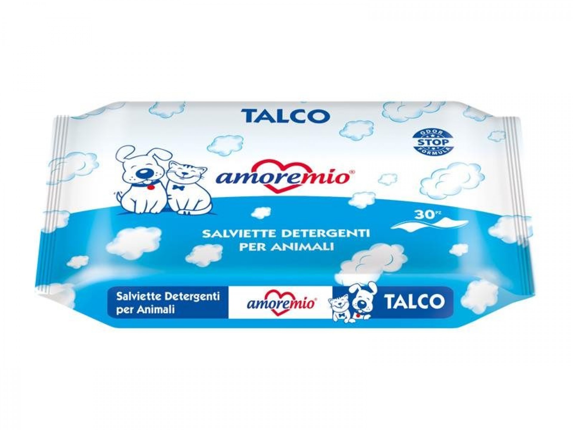 Toalhitas De Bolso Talco Para Cão E Gato AMOREMIO